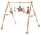 WONZHEC Holz-Spielbogen für Babys | Baby-Gym | Holz-Spieltrapeze Schaukel Trapeze Holz-Spieltrapeze Spielbogen für Babys - Wald-Serie