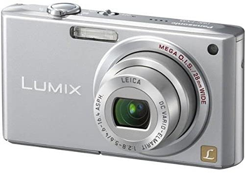 Panasonic DMC-FX33 EG S Digital Camera 8 Megapixel 3.6x Optical Zoom 6.4 cm (2.5 Inch) Display Image Stabiliser 28 mm Wide Angle Silver (Renewed)