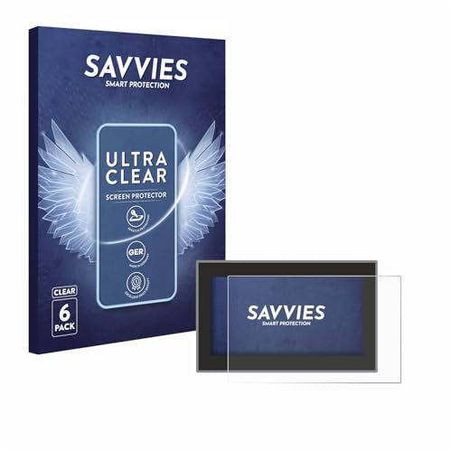 Savvies 6 Stück Schutzfolie für Headrush Flex Prime Displayschutz-Folie Ultra-Transparent