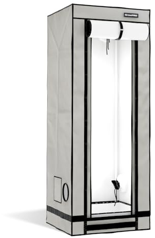 GrowPRO 4.0 XS Growbox 60x60x160cm | Growzelt in Zwei Farben: Beige oder Chive (Beige)