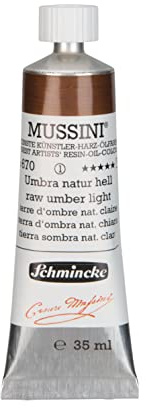 Schmincke - MUSSINI®, finest artist's resin oil colors, Umbra natural light - 35 ml