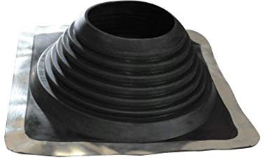 Rohrmanschette 171-343mm, Nr. 8, Rohrdurchführung aus EPDM für Trapezbleche, Iso-Paneele, Wellblech