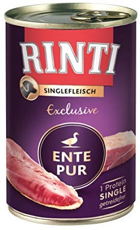RINTI Singlefleisch Exclusive Ente Pur 12x400g