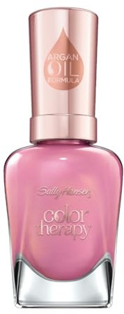 Sally Hansen Colour Therapy Nail Polish with Argan Oil, 14.7 ml, Mauve Mantra