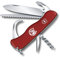 Victorinox Equestrian Swiss Army Pocket Knife, Large, Multi Tool, 12 Functions, Hoof Cleaner, Red