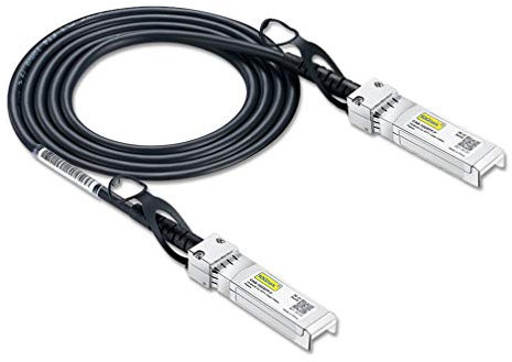 10Gtek für Ubiquiti UniFi SFP+ to SFP+ Kabel 1.5-Meter(4.9ft), 10GBASE-CU SFP+ Direct Attach Copper(DAC) Twinax Kabel, Passiv