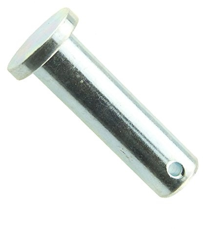 Bolzen mit Kopf DIN 1444 Stahl galv. verzinkt Form B 12 h11 x 30/24,5-10 Stück