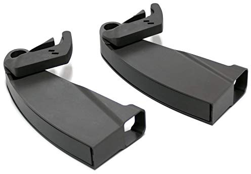 SOTECH SoftStopp-Plus-Dämpfer (2er-Set) Eckschrankbeschlag Links anthrazit | für Kesseböhmer LeMans II