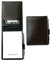 DELMON VARONE - Personalisierbares Notizblock Etui DIN A7 Cambridge Top Grain Leder braun - Reporterblock Lederetui 1 x Mini-Kugelschreiber & 2 x Blanko Block (unliniert) Notiz-Block Stiftschlaufe
