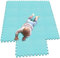 MQIAOHAM® 18 Stücke Baby puzzelmatten für Babys spielmatte Kinder puzzlematte Teppich G301018-108
