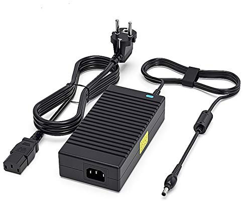 Delippo Chargeur pour Ordinateur Portable 180w 19.5v 9.23a chicony A15-180p1a for MSI gs65 gs63 gs63vr gs75 gs66 gs70 gt70 gt60 gf63 gv62 gl62 gv72 ge72 ge60 ge62 gp70 gp72 gp62 gl72 ws65