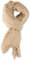 fashionchimp BASIC-Schal für Damen mit weichem Fransensaum, Tuch in leichter Qualität mit Baumwolle, einfarbig (Beige)