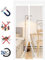 Magnetic Fly Screen Door, Keep Insects Out Mosquito Door Screen Mesh Curtain, Without Drilling Top to Bottom Seal Automatically, for Patio, Balcony