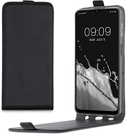 kwmobile Schutzhülle kompatibel mit Samsung Galaxy A32 5G - Hülle Handy - Flip Case Handyhülle Schwarz