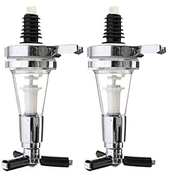 2 Pieces Bar Optic Spirit Measure,Replacement Nozzle Shot Dispenser Cocktail Dispenser fit for Bar Revolving Liquor Caddy Bottle Holder Party Tools (35ml)