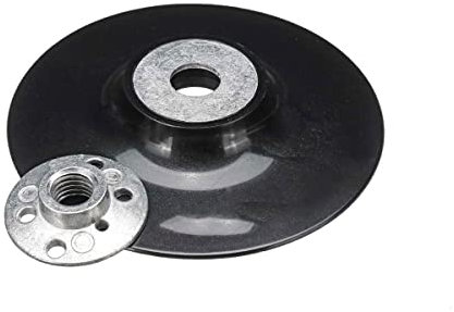 Angle Grinder Rubber Backing Pad, 4 Inch 100mm with M10 Thread, Grinding Disc Pad
