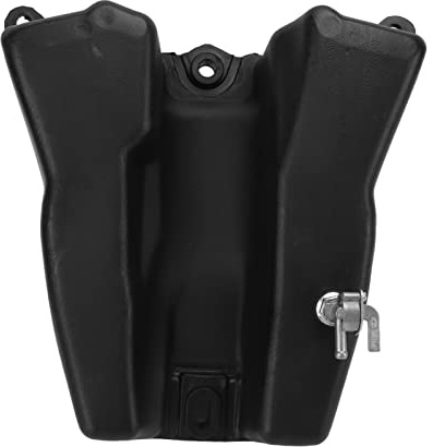 Réservoir de Carburant, Réservoir D'essence, Réservoir de Carburant Noir Dirt Pit Bike avec Bouchon de Remplacement Compatible pour XR50 CRF50 SR70 SR70B SR70c SR110