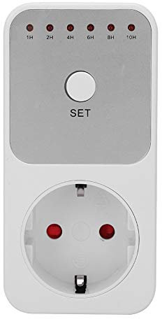 Timer Steckdosenschalter, Plug-in Countdown Timer Switch Controller 230V Präziser Countdown-Schalter für elektrische Geräte Energiesparendes Timer Schalter Controller EU
