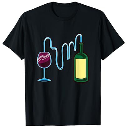 Wine for pharmacist with wine bottle T-Shirt