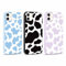 Foonary 3 Pack Phone Case Compatible with iPhone 12 mini 5.4 , Ultra Slim Fit Soft TPU Silicone with Leopard Design Aesthetics Pattern, Shockproof Bumper Protector Matte Cover for iPhone 12 mini