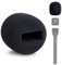 YOUSHARES Microphone Cover Foam Compatible with Rode Wireless Go II/PRO Suitable for Interview Go Handheld Adaptor, Replacement Rode Pop Filter to Blocks Out Plosives