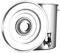 XYMJT Suppe Topf Stockpot Mit Deckel Suppentopf Mit Wasserhahn Edelstahl Eimer 10-90 L Milch/Sier/50 * 50Cm 90L