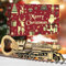 LKKCHER Weihnachts Geschenke Dampfzug Dampflokomotive Flaschenöffner, Weihnachts Geschenke für Männer Papa Zug Fans, Weihnachts Eisenbahn Geschenke, Bronze mit Weihnachtsverpackung und Weihnachtskarte