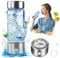 Hydrogen Water Bottle, Hydrogen Water Bottle With PEM SPE Technology To Improve Water Quality In 3 Minutes, Portable Water Purifier Clean and Healthy Water Dispenser (420ML)