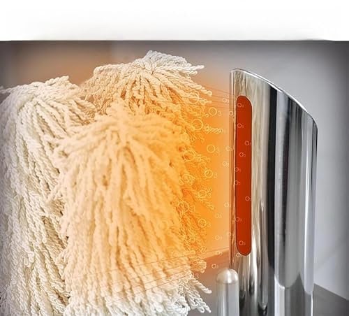 Electric Wine Glass Polisher Machine with Instant Heating & Drying 8 Heads 550 Cups Per Hour Ideal for Wine & Champagne Glasses