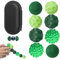 8 Stück Magnetische Fidget Toys,Magnetische Anziehungskraft Stress Bälle mit Silikonhülle,Magnetkugeln Stressball Silikon Sensorik Spielzeug,Sensory Toy,Anti-Stress Fidget Toys für Angst,Angst (Grün)