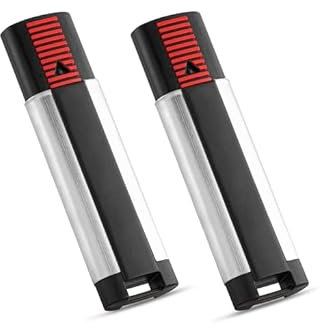 Lot de 2 émetteurs portatifs de rechange 868 MHz pour porte de garage Sommer 4020 TX03-868-4 4020V000, FM 868,8 MHz pour ouvre-porte de garage d'été