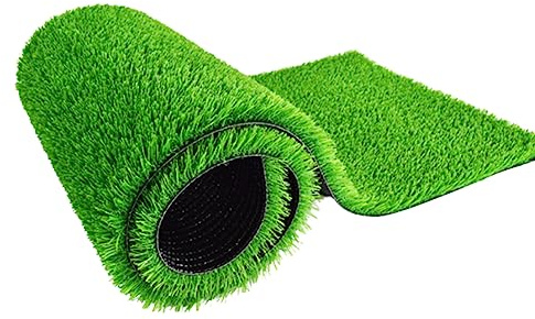 GXXINGIN Tapis de Gazon Artificiel pour Jardin, 4 x 10 m, Gazon synthétique d'extérieur Vert, Hauteur de Poils de 20 mm, Gazon Artificiel réaliste (Taille : 4 x 10 m) (4 x 10 m)