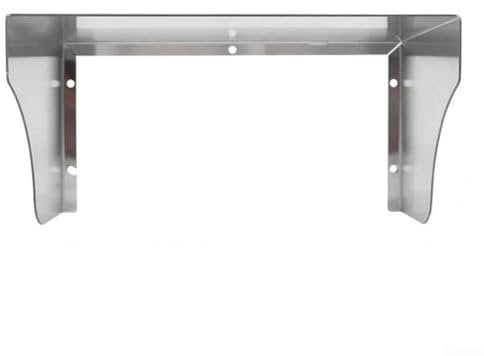 Copertura antipioggia per campanello in acciaio inox, protezione resistente alle intemperie, protezione per presa interruttore, per uso interno ed esterno, design resistente alla polvere e all'acqua