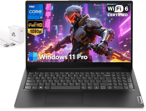 Lenovo V15 G4 15.6 FHD Business Laptop, Intel 10-Core i7-13620H(Beats Ultra 7 255U), 16GB RAM 1TB SSD, Laptop for College Students Study Home with Wi-Fi 6 Bluetooth 5.2 RJ-45 Numeric Keypad Win 11P