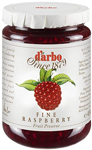 D'arbo Naturrein Himbeeren Konfitüre Extra, 450 g