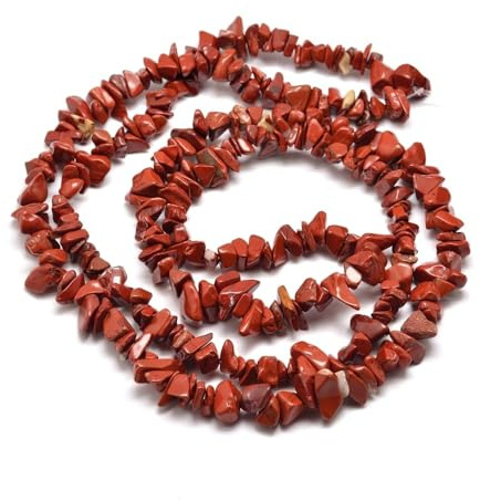 Red Poppy Jasper Beads Chip 5-8mm Long Strand of 240+