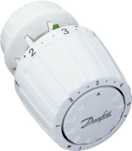 Danfoss thermostatic head, zero shut-off and anti-freeze