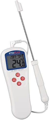 Hygiplas Catertherm Digital Thermometer Temperature Measurement Tool | Supports HACCP food safety compliance, delivering instant, clear readouts for rapid monitoring in busy commercial kitchens.