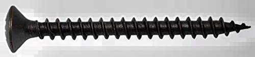 Holzschraube 3,5 mm 40 mm Kreuz Pozidriv Stahl brüniert 50 Stück SWG