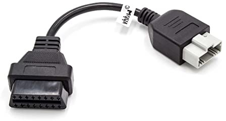 vhbw OBD2 - Adapterkabel 5Pin auf 16Pin für OBD-Diagnosegerät kompatibel mit ältere Honda Modelle - mit dem 5Pin-Anschluss