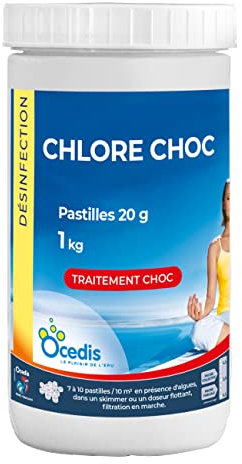 OCEDIS - Chlore Choc Pastilles 20G