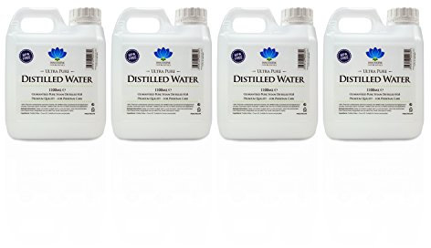Distilled Water - 100% Pure Steam Distilled H2O - 1100ml (4)