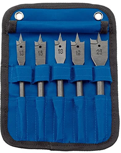 Draper 17426 flat wood bit set (5 piece)