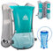 Azarxis Trinkrucksack 5L / 5.5L, Ultraleichter Laufrucksack, Trailrunning Rucksack, Hydrationspack für Laufen, Joggen, Wandern, Marathon (Hellblau (5L) - mit Trinkblase (1,5L))
