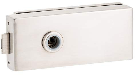 ck-tuerbeschlaege Glastürschloss Q UV | V2A Edelstahl matt | metallische Innenmechanik