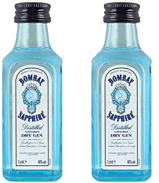 Bombay Sapphire Gin 5cl x 2 Bottles | 40% ABV