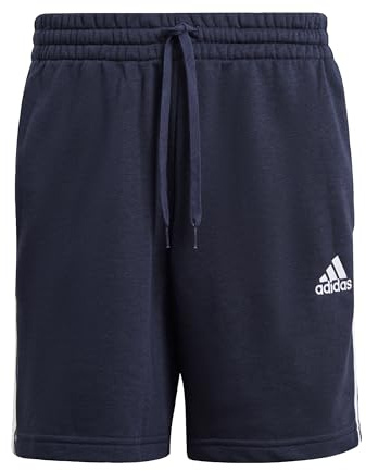 adidas Men's Essentials Short Sweatshirt, Legend Ink/White, 3XL UK