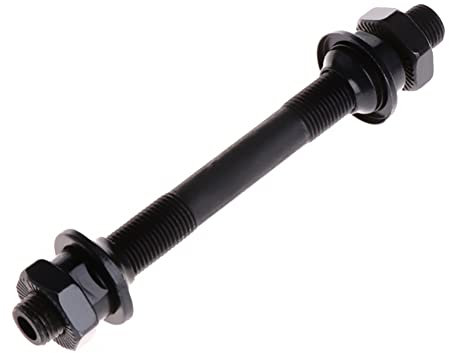 WMLBK Fahrrad Nabe Achse Fahrrad Rad Achse Spindel Vorne Hinten Hohl Schnellspanner für MTB Road Mountainbike (108)