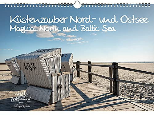 Küstenzauber Nord- und Ostsee DIN A3 Kalender - Immerwährender Kalender Küste - Seelenzauber