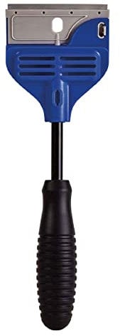 Interpet Twist & Click Aquarium Fish Tank Scraper Fixed Handle, Removes Stubborn Algae, with Stainless Steel Blade & Plastic Blade, for use with Tropical, Coldwater, Marine Aquariums
